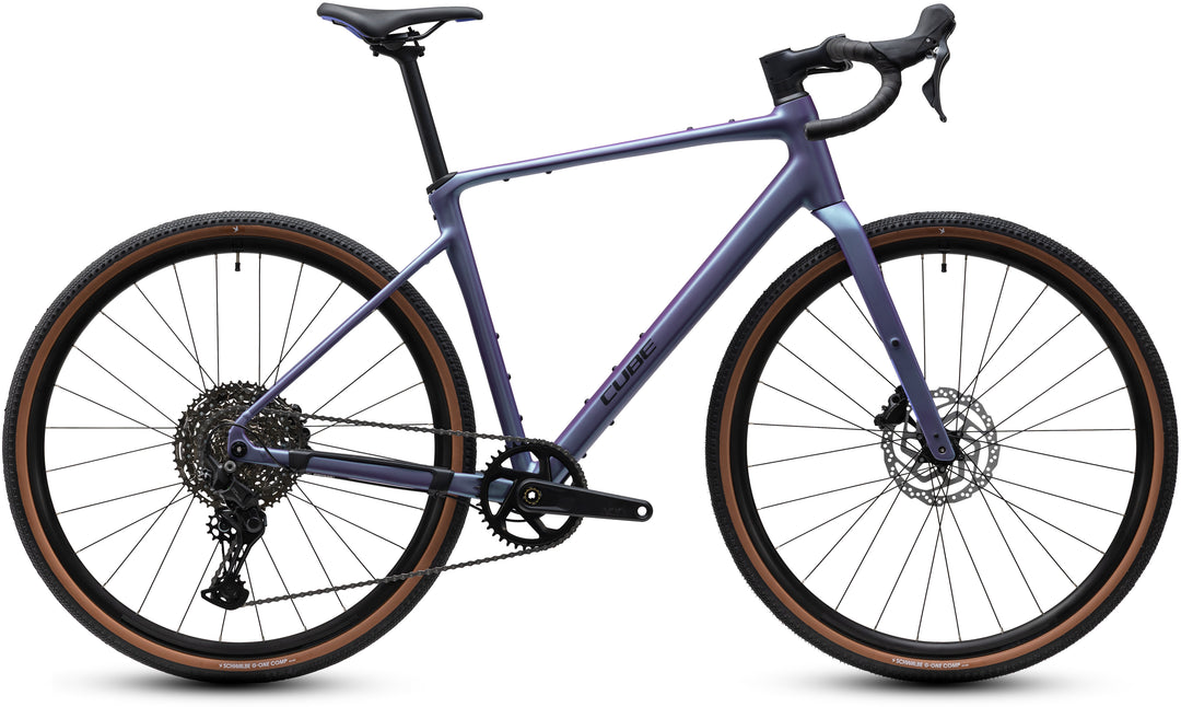 GRAVELOVÉ KOLO Cube Nuroad Pro mysticpurple´n´black 2027